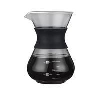 Cafetière à filtre manuel avec en acier inoxydable et isolation thermique for une préparation domicile