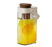 Cafetière à froid - Grande carafe à cafetière à à froid,Pot de récipient peu encombrant robuste Ustensile de cuisine pour boissons aux fruits de la limonade eau