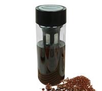 Cafetière à froide en verre - Cafetière à froid à la mode, en verre résistant à la chaleur | Facile à préparer du café froid, machine à boissons froides pour la maison, design écologique et