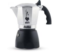 Cafetière À Moka - Bialetti - Brikka - 0,17 L - Aluminium - Noir