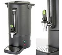 Cafetière à percolation avec robinet anti-gouttes, noire UNIQ 7 l - Hendi 211472