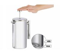 Rosenstein & Söhne – Cafetière à piston 1,5 L double paroi