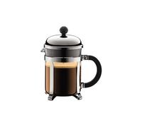 Bodum – Cafetière à piston Chambord – 4 tasses, 0,5 l, acier inox
