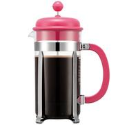Cafetière à piston 8 tasses 1l rose