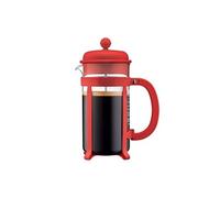 Cafetière à piston 8 tasses Java rouge - - Rouge - Verre