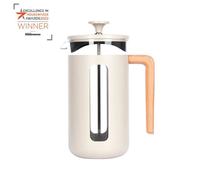 CAFETIERE A PISTON 8 TASSES LA CAFETIERE PISA CREME - KITCHENCRAFT