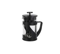 Cafetière à Piston 80cl en verre et Plastique noir pour 7 Tasses - -