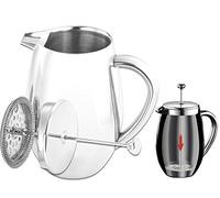 Cafetière à piston avec pichet isotherme à double paroi - 1 l [Rosenstein & Söhne]