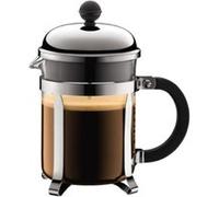 Cafetière à piston Bodum 1924-16 Chambord, 4 tasses, 0.5 l, Inox Gris G