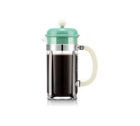 Cafetière à piston BODUM 8 tasses 1 L verre borosilicate vert