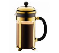 Bodum Cafetiere A Piston Chambord 8 Tasses 1 L 34 Oz Cuivre Et Transparent