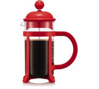 Cafetière à piston - BODUM - Java - Monture et couvercle en plastique - 3 tasses - 0.35 l - Rouge