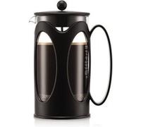 Bodum Cafetière à piston Kenya 10685-01 1 L, 8 tasses, Noir