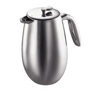 Cafetière à piston double paroi inox 1l