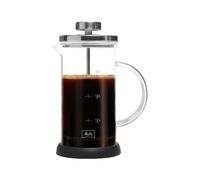 Cafetière à Piston Melitta Standard 3 Tasses Verre et Inox