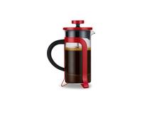 Cafetière à piston Tchibo 300 ml, rouge