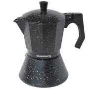 Cafetière à pression - KLAUSBERG - KB-7160 - 450ml - 9 tasses - Aluminium marbré