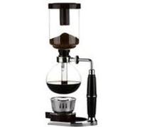 Cafetière à siphon machine à café en verre sous vide noir G