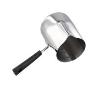 Cafetière avec bec verseur anti-fuite et poignée confortable pour faire fondre du chocolat, du beurre et du lait chaud en acier inoxydable 304 résistant à la rouille (600 ml)