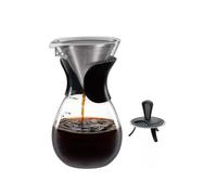 Cafetière avec filtre Butio 800 ml en verre et inox Gefu