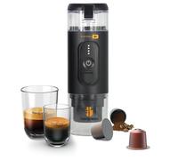 Cafetiere portable HANDPRESSO E-Presso+ 21710 - machine a cafe portable 90 ml USB batterie pour capsules Nespresso ou café moulu