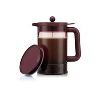 Cafetière à piston BODUM Bean Set 1,5 L infusion à froid et café chaud 12 tasses Rouge