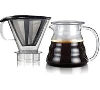 Cafetiere - BODUM - Melior - Filtre permanent maille inox - 5 tasses - 0.6 l - Transparent