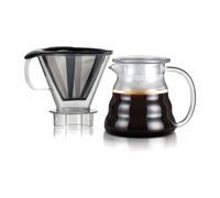 Cafetiere - Bodum - Melior - Filtre Permanent Maille Inox - 5 Tasses - 0.6 L - Transparent Bodum