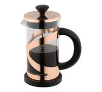 Cafetière Café Olé Classico, finition cuivre, 1000 ml, 8 tasses, cafetière à piston française, poignée résistante à la chaleur, acier inoxydable, CM-10CU