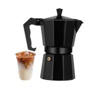 Cafetière - Cafetière de Camping Italienne Classique, Machine à Italienne en Aluminium, Poêle Électrique Cuisinière à Gaz Céramique Latte Cappuccino Brassage Carafe Maison