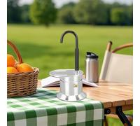 Cafetière,Cafetière Nomade Compacte - Bouilloire À Tube En Aluminium De Grade Alimentaire Facile D'Utilisation Pour Débutants Pour Maison Cuisine Jardin Extérieur Camping Voyage Pique-Nique
