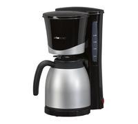 Clatronic Machine à café filtre KA 3328 – Thermos 2x1L Noir 870W