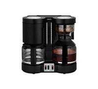 cafetière combiné filtres et expresso pour 20 tasses 2200W noir