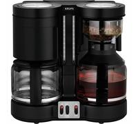 Cafetière Combiné Filtres Et Expresso Pour 20 Tasses 2200w Noir