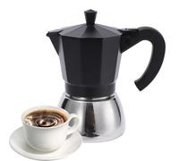 Cafetière Cuisinière - espressos Vintage, Carafe métal | Bouilloire classique en acier, machine à café électrique accessoire pour boissons italiennes cubaines, cuisine maison, préparation quotidienne