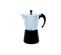 - Cafetière de alumini 6 tasses noir/argenté