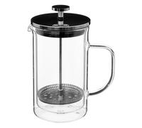 Cafetière Double Paroi en Verre "Loft" 60cl Noir