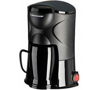 Dunlop - Cafetière portable 1 tasse, 170 W, filtre permanent, branchement sur l’allume-cigare, pour voitures, camions, camping-cars, avec interrupteur marche/arrêt
