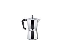 EDM Cafetière en aluminium – 6 tasses – Chrome multicolore