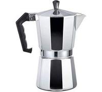 Cafétière - EDM - 3 Tasses - Aluminium - Compatible tous types de cuisines - Poids 0,33 Kg
