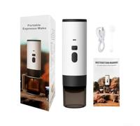 Cafetière Électrique 12V Autochauffante pour Voiture(White) | pour chauffage automatique 12V, extraction rapide, parfait trajet domicile travail, longue durée, sûr