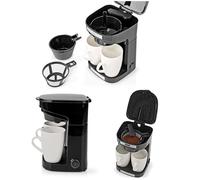 Cafetière électrique 2 tasses - LIVOO - Duo - 450 W - 0,25 L - Filtre nylon réutilisable