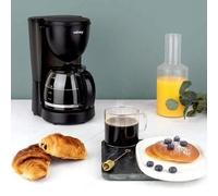 Cafetière électrique Carafe en Verre 1,25L, Fonction Maintien au chaud, Système anti-gouttes, Arrêt automatique