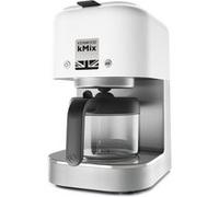 cafetière électrique de 0,75L pour 6 tasses 1200w blanc