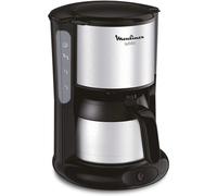 cafetière électrique de 0,9L pour 8 a 10 tasses gris noir FT360811 krups