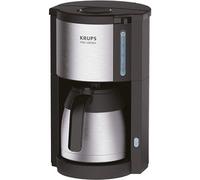 cafetière électrique de 1,25L pour 10 a 15 tasses avec verseuse isotherme gris noir KM305D10 krups G