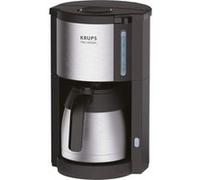 cafetière électrique de 1,25L pour 10 a 15 tasses avec verseuse isotherme gris noir KM305D10 krups G