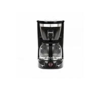 Cafetière filtre Livoo Cafetière électrique DOD163N - finition Noir, capacité de 1.25L / 12 tasses, Verseuse en verre avec système anti-gouttes