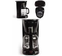 Cafetière Electrique 950w 15-Tasses-Classique Noire Haute Qualité Carafe Compatible Lave-Vaisselle