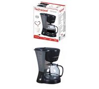 Cafetière Électrique - Haute Qualité - 800W - 12 Tasses - Noir - Système Anti-Goutte